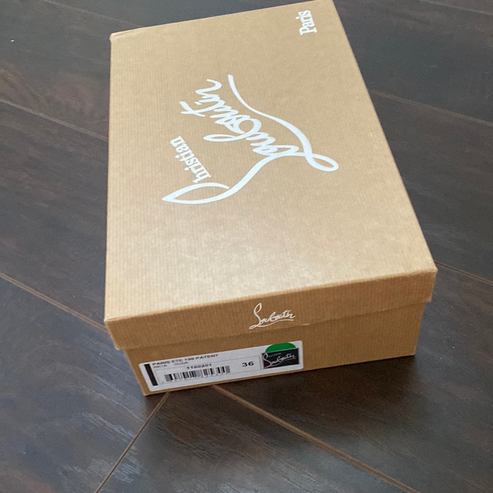 Louboutin shoe box